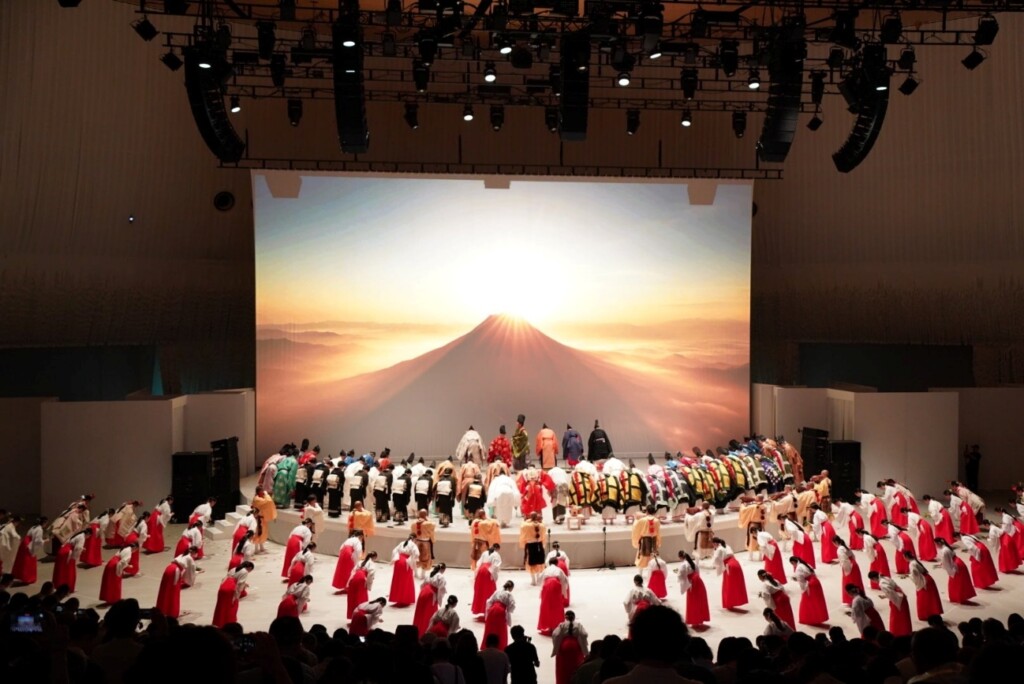 2025年の大阪・関西万博で巫女舞を奉奏